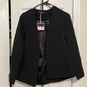 Kari Blue Cape Blazer